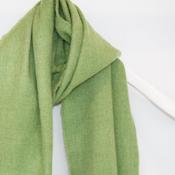 Green Merino Wool Scarf image
