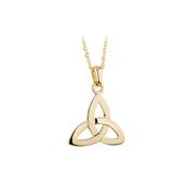 14K Gold Trinity Knot Pendant