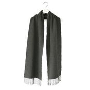 Charcoal Grey Merino Wool Scarf image