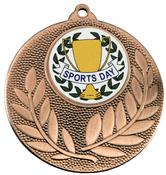 50mm Economy Bronze Medal NOT ENGRAVABLE image