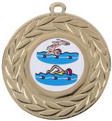 50mm Economy Gold Medal NOT ENGRAVABLE image