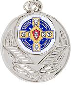 45mm Polished Silver Medal image