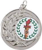 45mm Polished Silver Medal