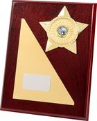 H124-27 Wooden Plaque / Plate 23cm image