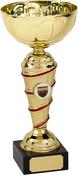 H917-104 Gold/Red Bowl Trophy image