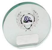 H962-61 11.5cm GLASS PLAQUE AWARD image