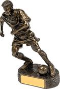 R633-65 23cm BRONZE SOCCER PLAYER image