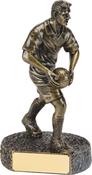 R645-50 SINGLE FOOTBALL BRONZE FIG