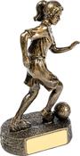 R650-65 BRONZE LADIES SOCCER 23cm image