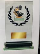 GLASS SNOOKER/POOL AWARD FX423