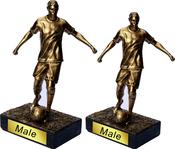Resin Soccer figure male 26cm RF0015A image