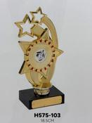 H575 Gold and Red 18.5 cm