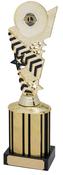 COLUMN TROPHY BLACK/GOLD F218-115 image