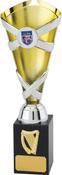 GOLD/SILVER CONICAL TROPHY F644-133