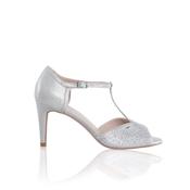Perfect Bridal Luna Shimmer Bridal and Occasionwear Shoes Silver image