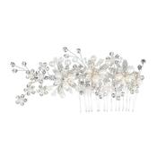 Azure Hilary Comb Wedding Headpiece