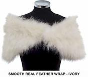 Smooth feather wrap