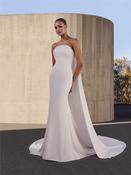 Pronovias Marjoram and Cape Sale Wedding Dress image