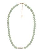 Aura Pearl Aventurine necklace