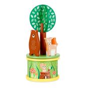 Woodland Wooden musical carousel image