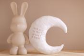 Moon Polyester White/Beige