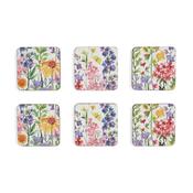 Wildflowers Coasters - Set of 6 image