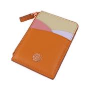 Bella orange mix card purse