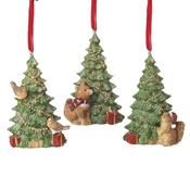 Christmas Tree With Animal Hanging
