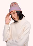 Fair Isle Beanie, Cream Mix image