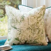 Rothesay Printed Piped Cushion Meadow: Meadow / Feather Filled / 43 x 43cm image