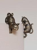 S/2 large hanging cat deco
