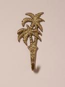 Hook with brass palm trees image