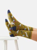 Womens Dog, Dig &amp; Dash Organic Cotton Crew Socks image