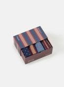 Mens Gentlemen's Classic Patterns Organic Cotton Box of 4 Socks image