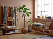 Natural Abel Bench by Bloomingville image