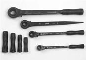 Ratchet Podger Spanner, 17 / 19mm   Inc Handle image