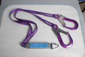 Twin Leg lanyard with Scaffold Hooks