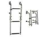 VETUS FOLDING LADDER TRANSOM MOUNTED 3 OR 4 STEP (SLF3A and SLF4A)