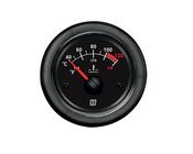 TEMPERATURE GAUGE BLACK 12/24 V image