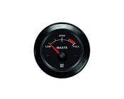 WASTE WATER GAUGE BLACK 12/24V