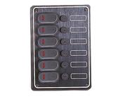 WATERPROOF SWITCH PANEL 6 GANG