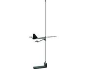 WHIP VHF ANTENNA S.S. + WIND INDICATOR