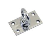 ROPE END PLATE CHROME
