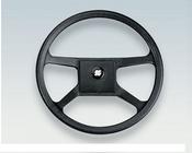 V33  WHEEL PLASTIC 4 SPOKE BLACK