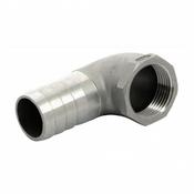 VETUS STAINLESS STEEL HOSE CONNECTOR  90° BEND (FEMALE THREAD) image