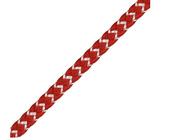 6MM SPINNAKER SHEET RED/WHITE
