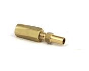 STRAIGHT BRASS HOSE CONNECTOR FOR NYLON HOSE (HS1031MS)