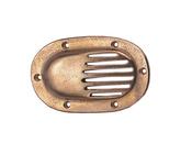 BRONZE SCOOP STRAINER COVER 108mm x 66mm image