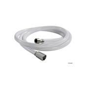 PVC shower hose white 2.5 m