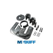 MGDuff Mercury Bravo 1 Engine Anode Kit- Aluminium